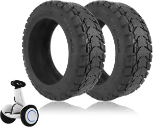 11 inch 70/80-6.5 Tubeless Rubber Tire for Segway Ninebot S-Plus Smart Self-Balancing Scooter Accessories, Hoverboard Heavy Duty Tire Explosion-proof Replacement, NOT for Ninebot S (2 PCs)
