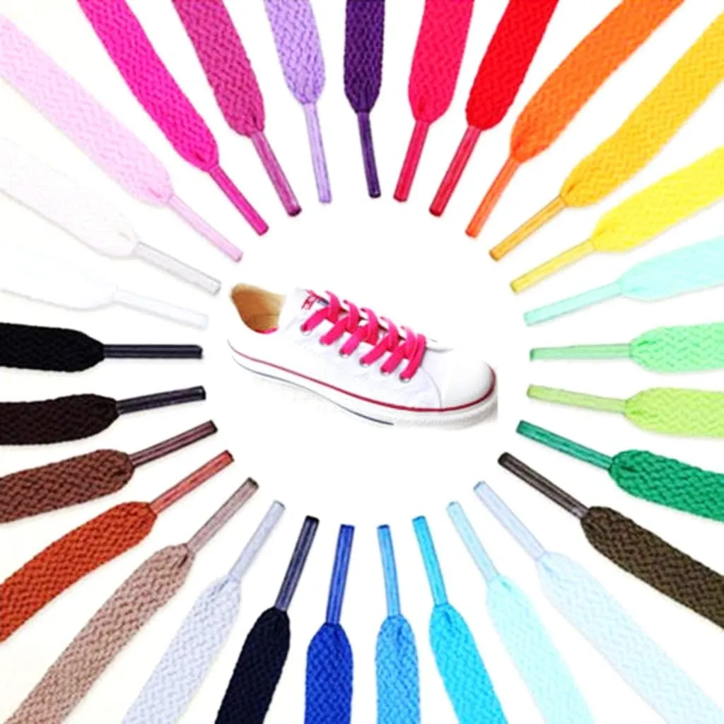 20 pairs Athletic 45 Inch SHOELACES Sport Sneaker Boots Shoe Laces Strings