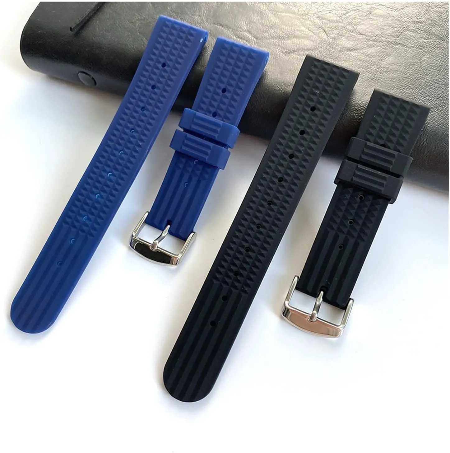 20mm 22mm Watch Strap Fit Watch Rubber Watch Band Fit Watch Sport Diving Rubber Replacement Strap Wrist Strap