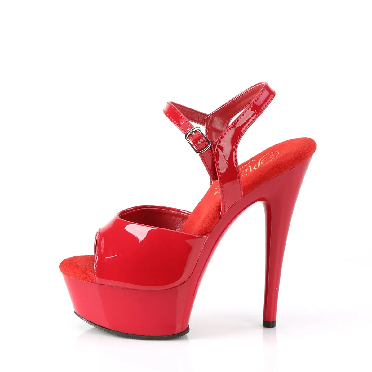 6 Inch Heel EXCITE-609 Red Pat