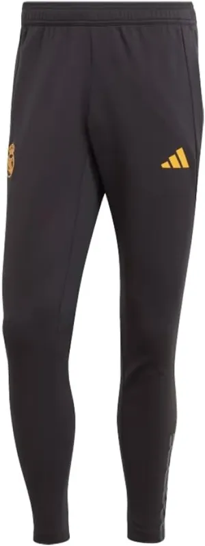 adidas Real Madrid Men's Training Pants 23/24 (US, Alpha, Small, Regular, Regular) Black
