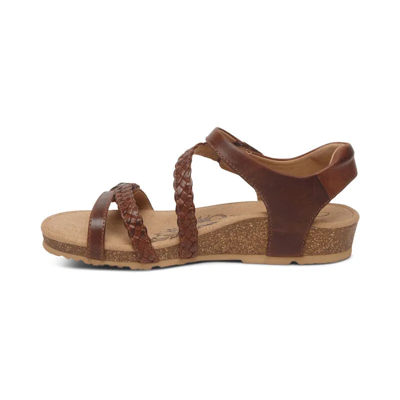 Aetrex Women's Jillian Walnut