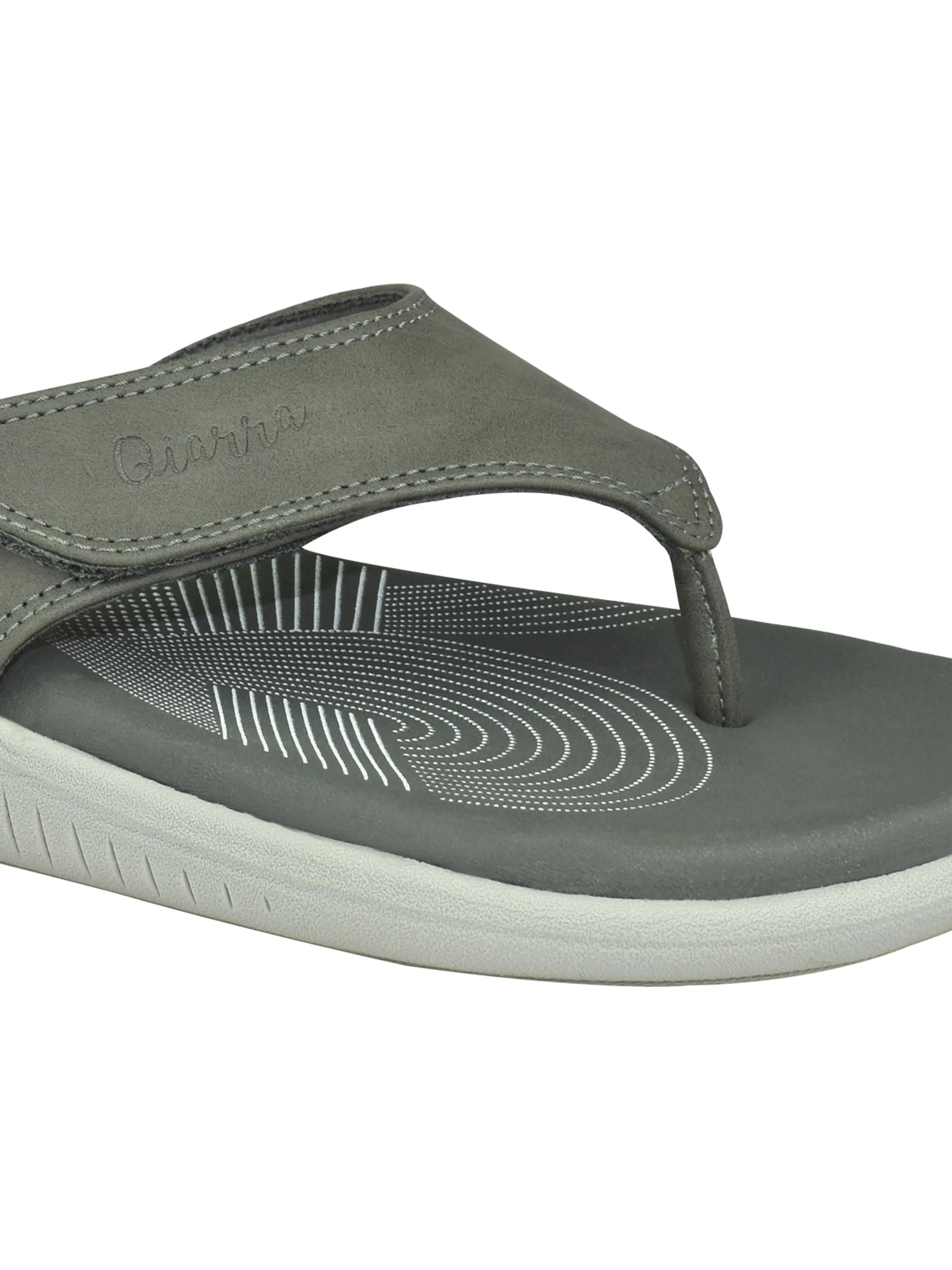 Ajanta Grey Flat Sandal for Women BL1498