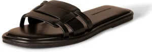 Amazon Essentials Women's Woven Padded Slide Sandal