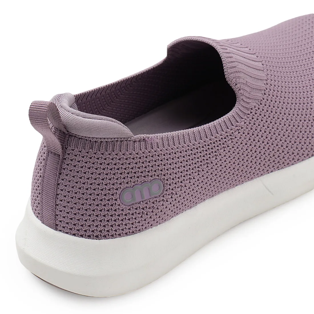 Amp Women’s Knitted Slip-On Sneakers AW012-PURPLE