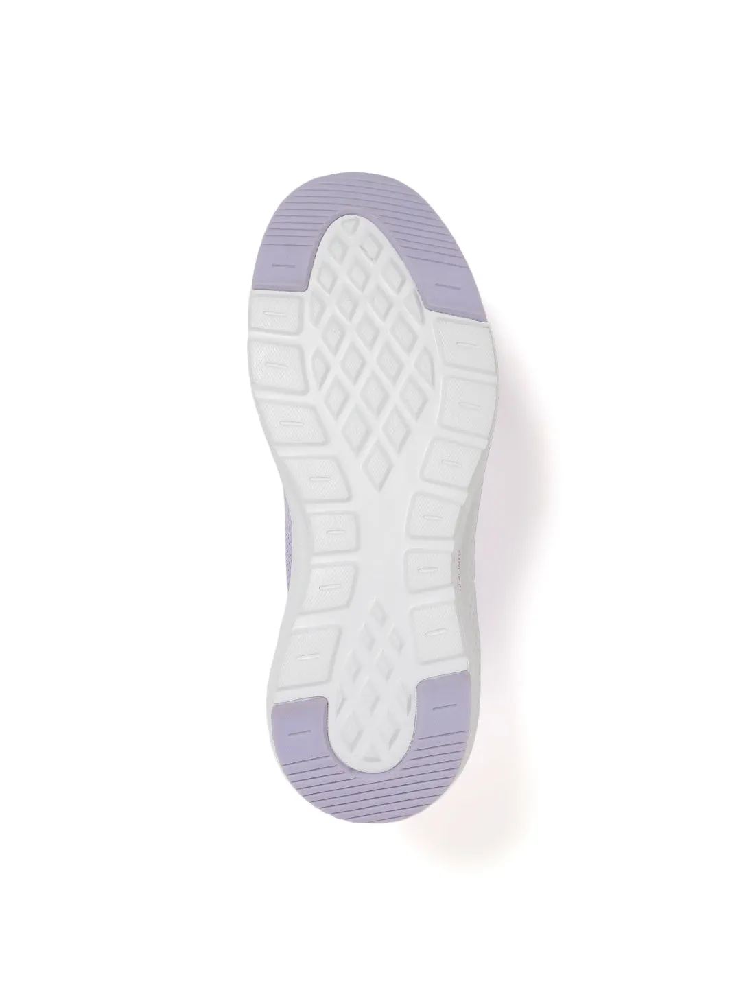 AMP WOMENS KNITTED SLIP-ON SNEAKERS AW051-LILAC