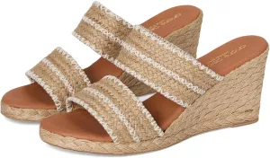 Andre Assous Women's Nolita Raffia Wedge Sandal