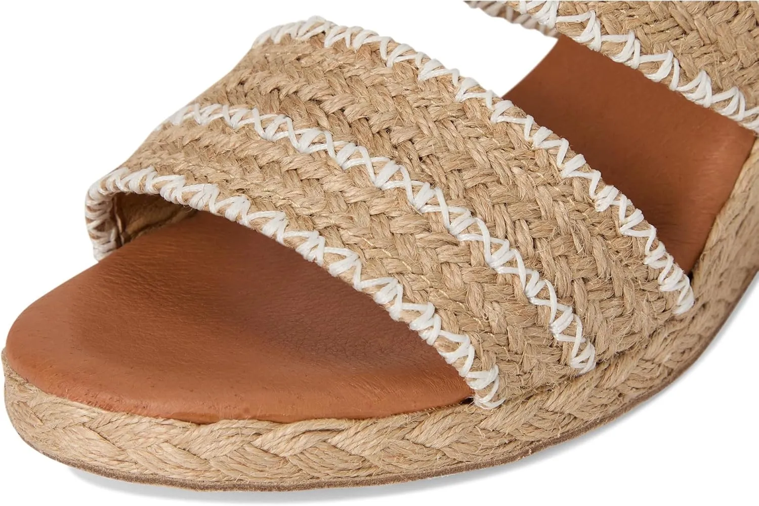 Andre Assous Women's Nolita Raffia Wedge Sandal