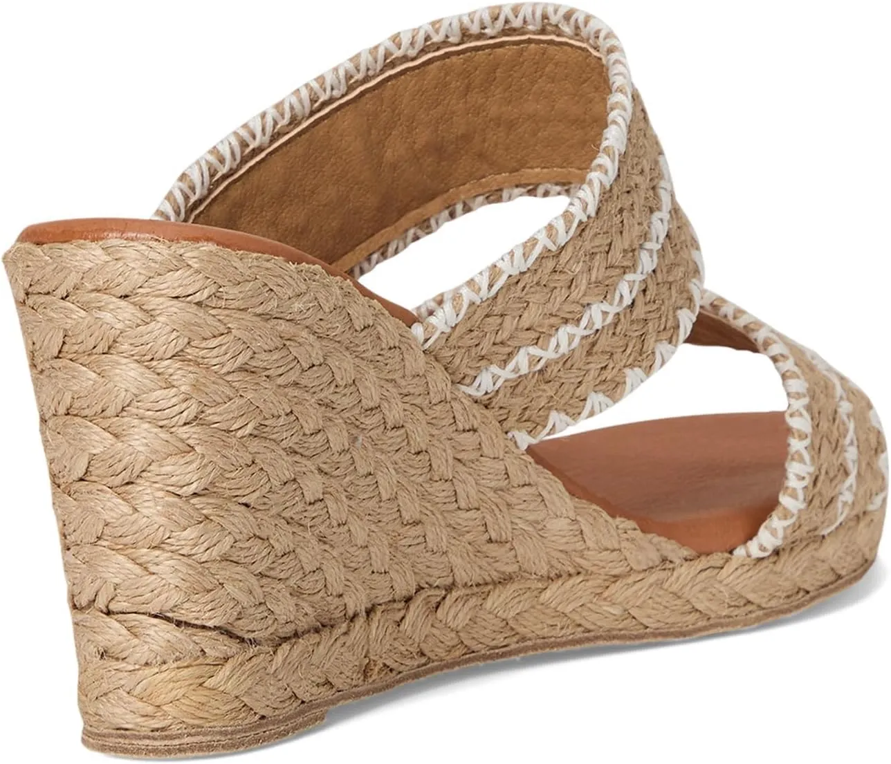 Andre Assous Women's Nolita Raffia Wedge Sandal
