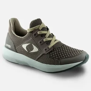 Apexfoot Men's Performance Athletic Sneaker - Brown - Medium (D)