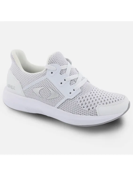 Apexfoot Men's Performance Athletic Sneaker - White