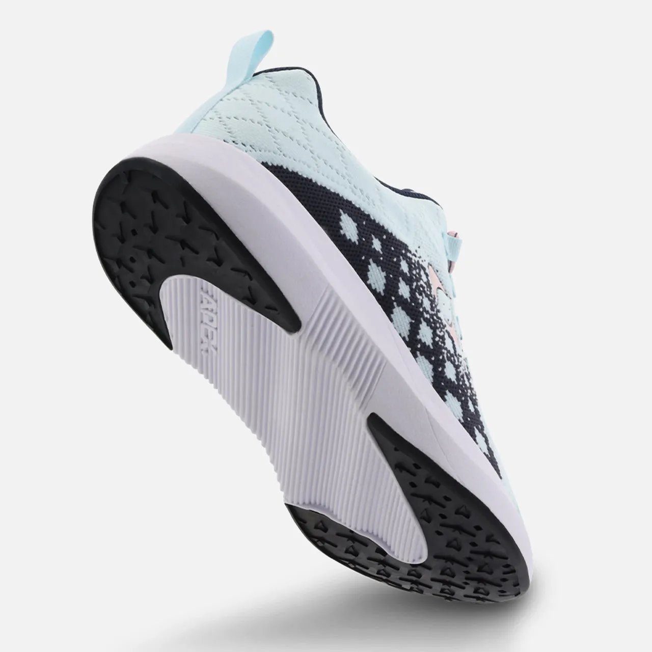 Apexfoot Women's Performance Athletic Sneaker - V Black Seafoam / Pink -  X-Wide (2E)