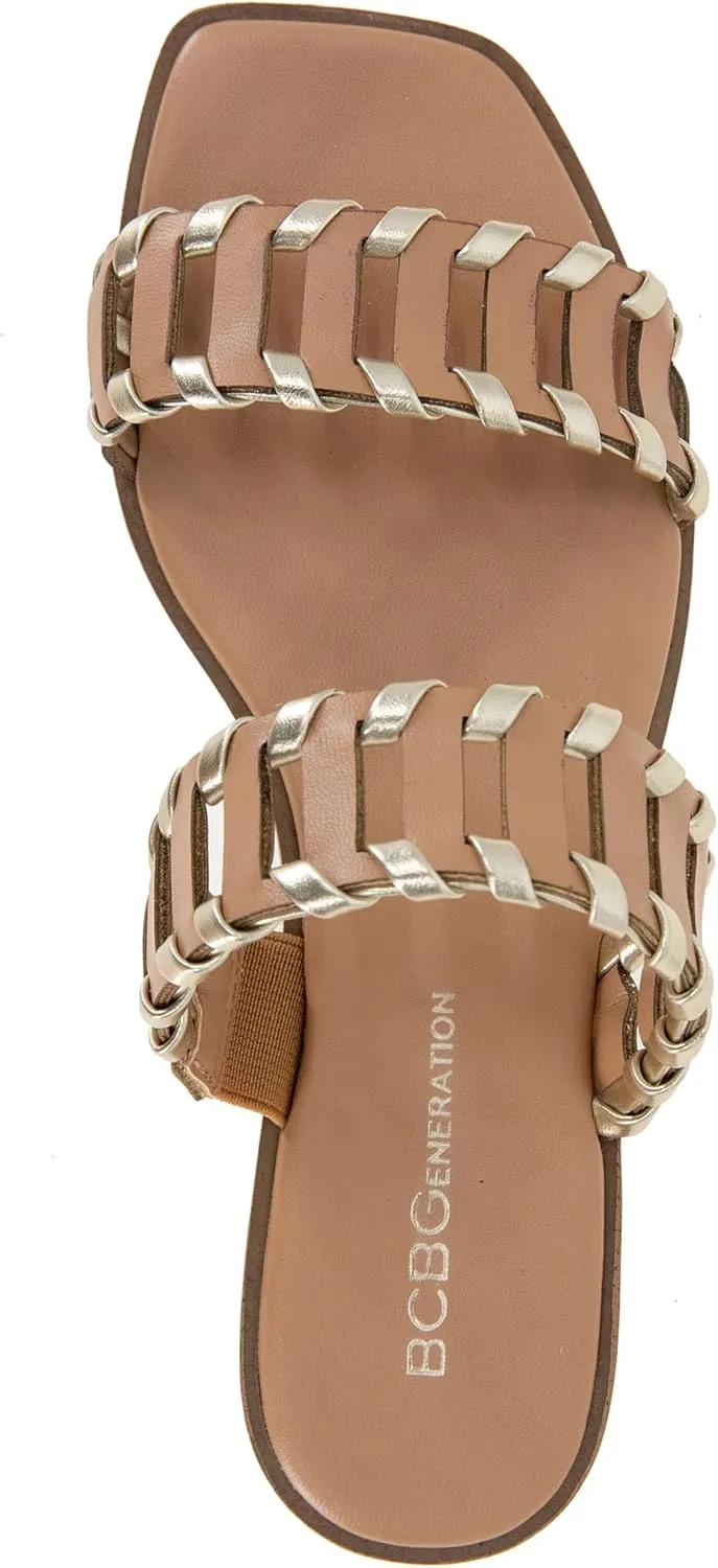 BCBGeneration Women's Fashion Flat Sandal
