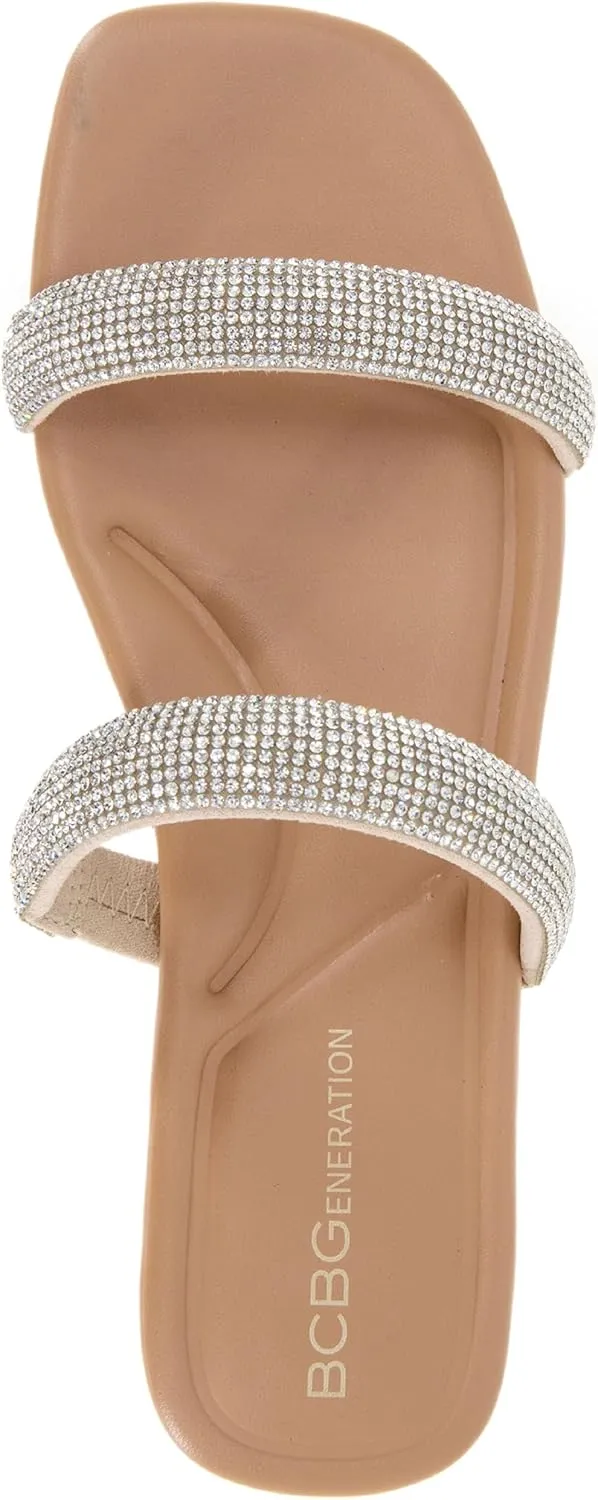 BCBGeneration Women's Glam Slide Sandal