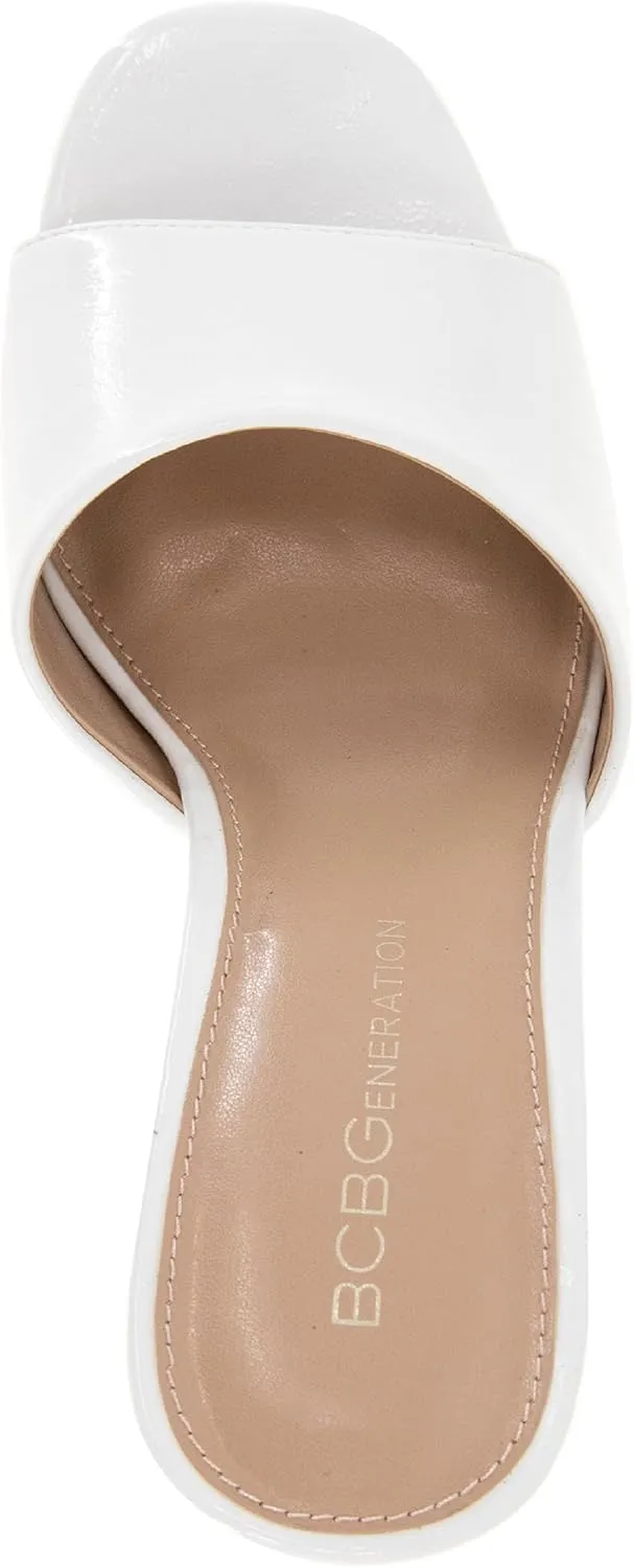 BCBGeneration Women's Glam Sliver Wedge Sandal