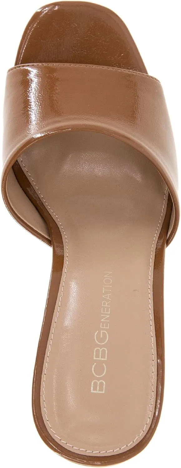 BCBGeneration Women's Glam Sliver Wedge Sandal