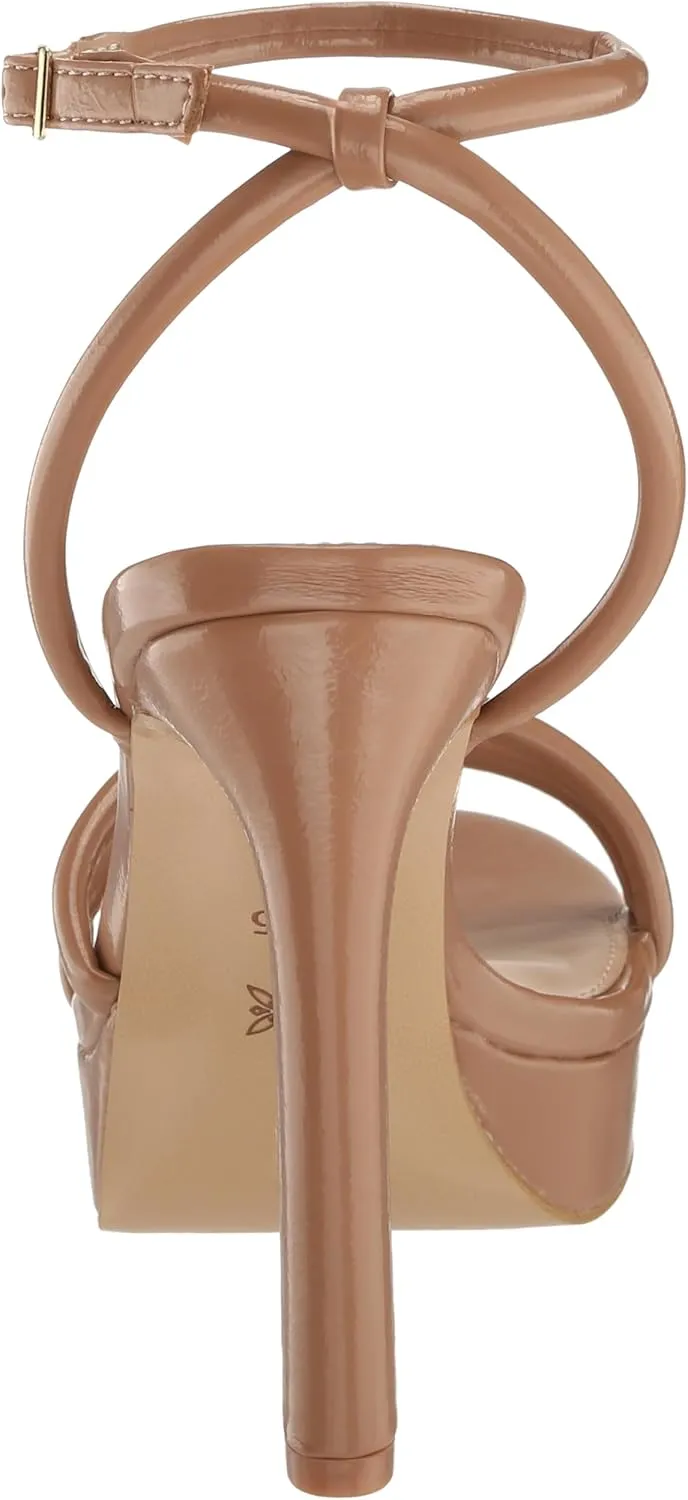 BCBGeneration Women's Glam Sliver Wedge Sandal