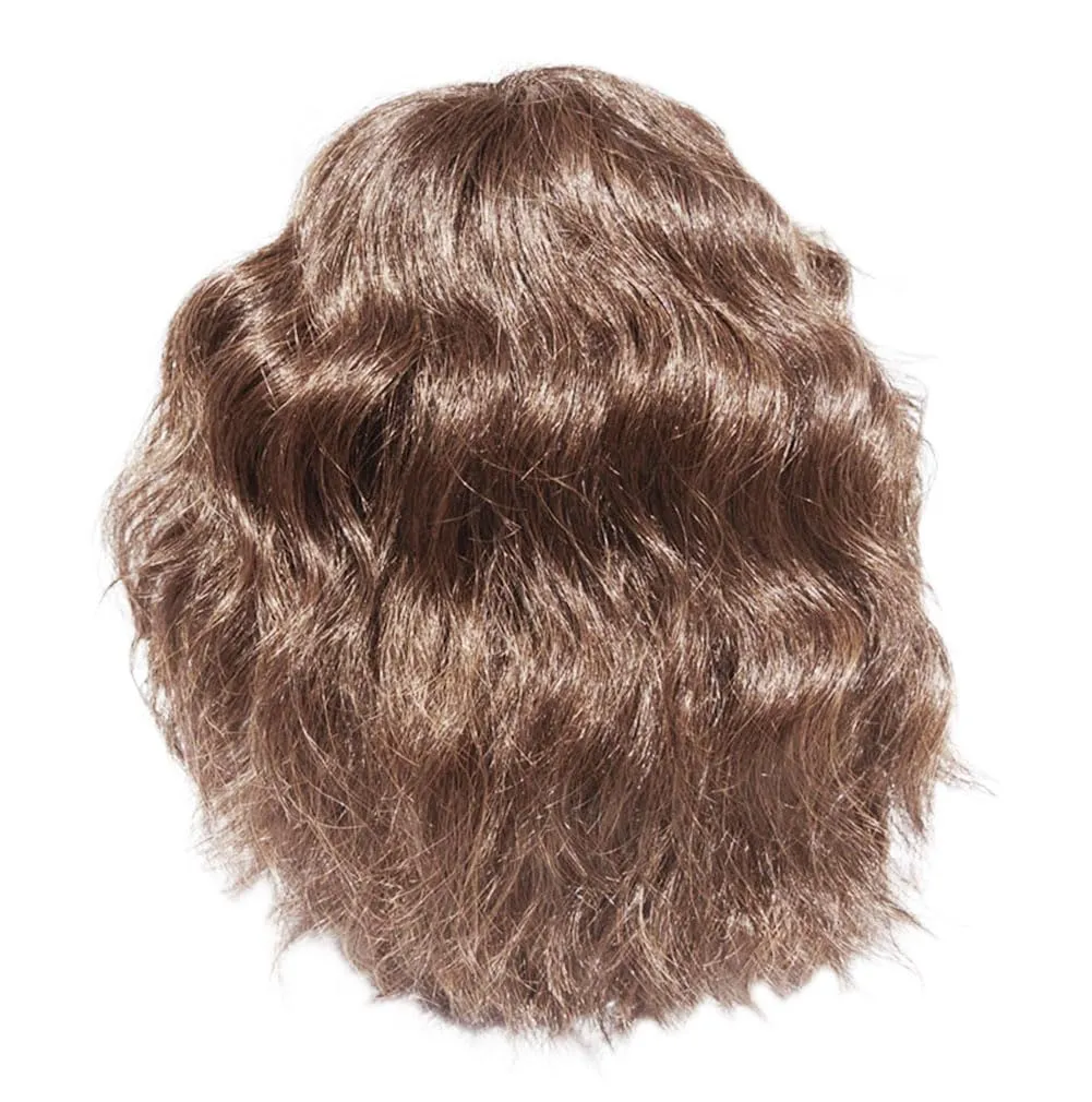 Beaming Beauty Mid-Length Layered Beach Waves Wig by Hairuwear, Average Cap, GF12-22SS Cappuccino