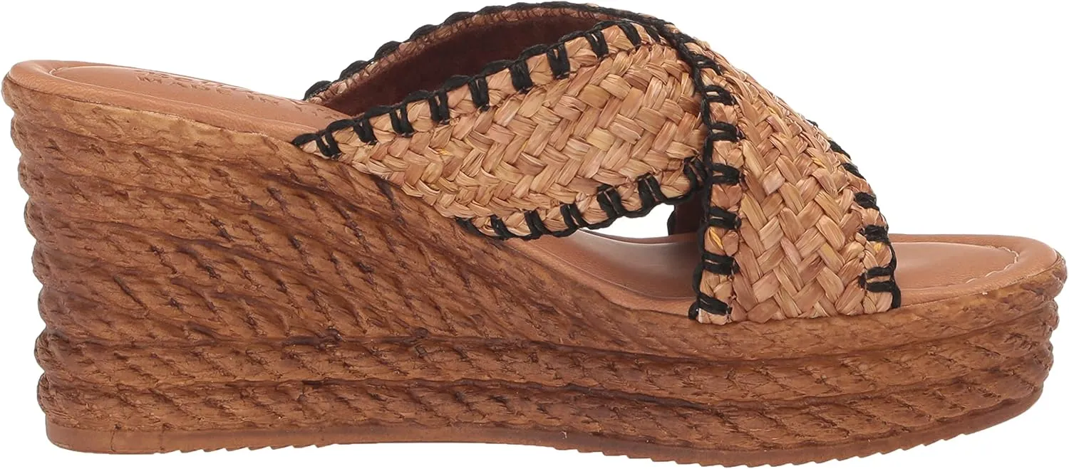 Bella Vita Made in Italy Women's Geo-Italy Wedge Sandal