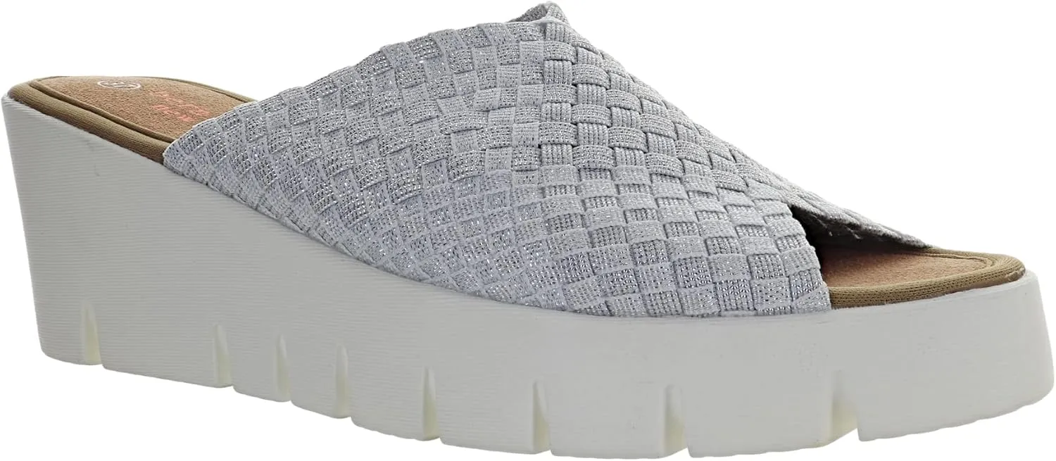 Bernie Mev Women's Venti Summer Slip On Wedge