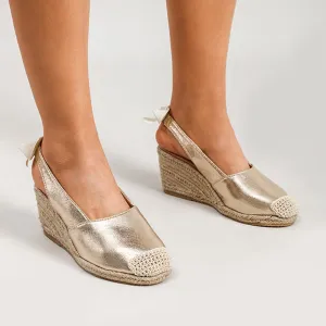 BerriesJam - Slip On Closed Toe Platform Espadrille