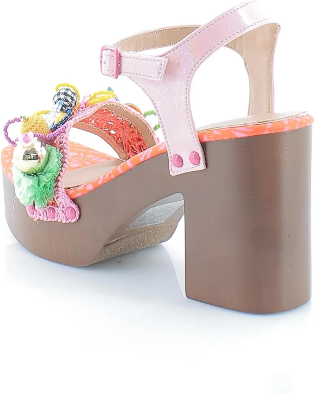 Betsey Johnson Women's Daena Heeled Sandal