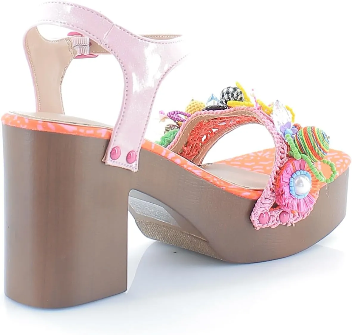 Betsey Johnson Women's Daena Heeled Sandal