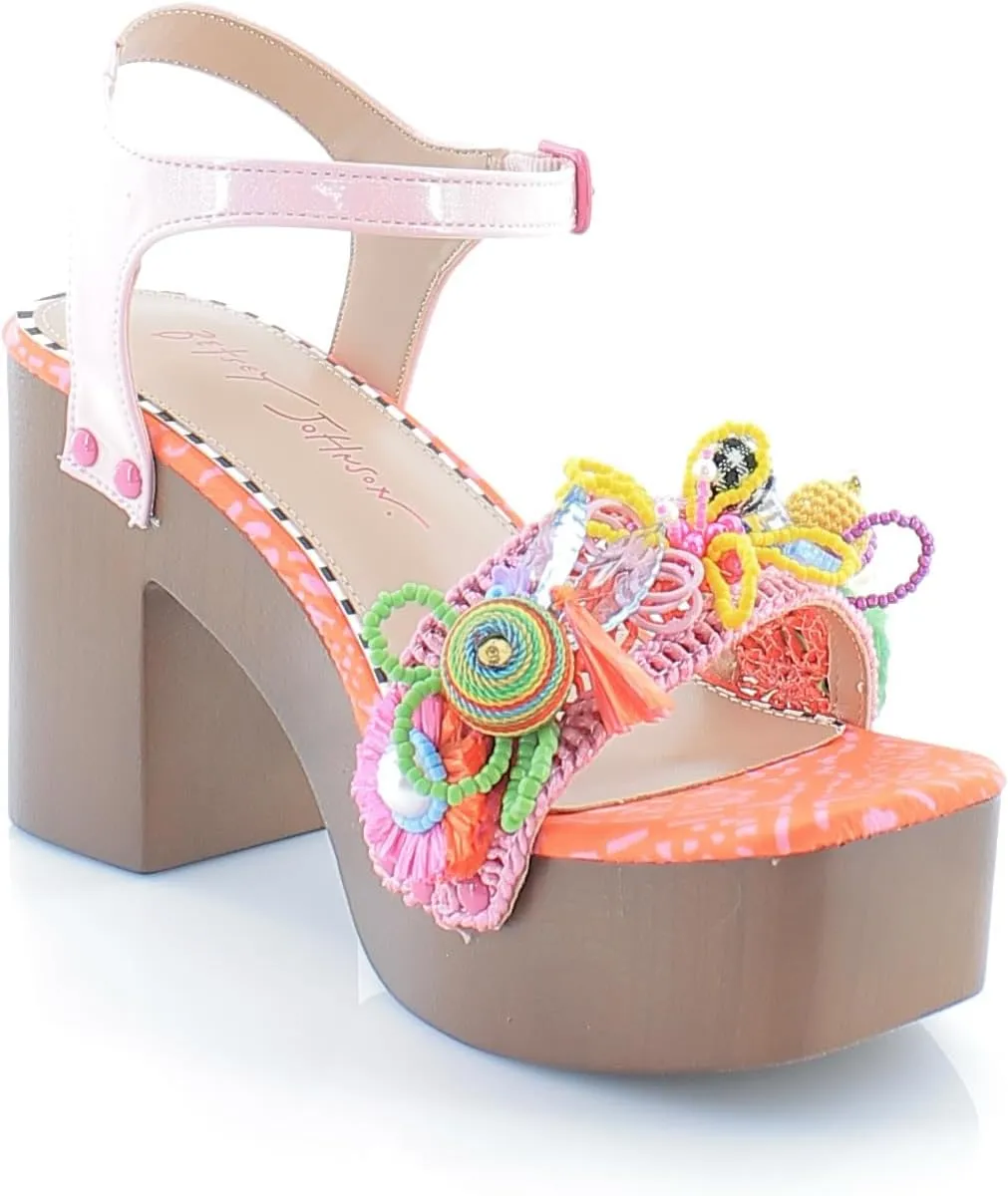 Betsey Johnson Women's Daena Heeled Sandal