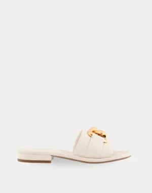 Big Charm Eggnog Faux Leather