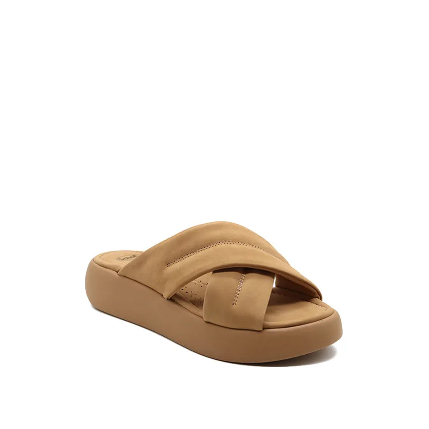 Boca Cross Women's Casual Sandals - Cognac