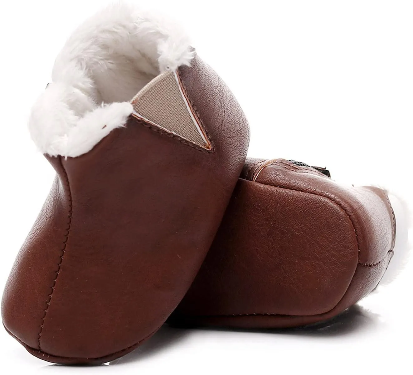Boy Shoes Size 1 Boots Girls Soft Plush First Infant Warm Snow Baby Walkers Cotton Shoes Baby Shoes Cowboy Boot Booties for Babies