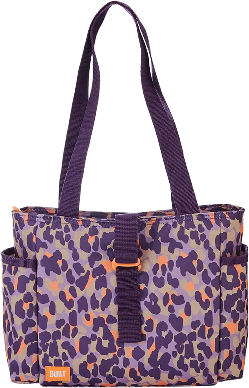 Built Crosstown Water Resistant Polyester Tote with Shoulder Strap