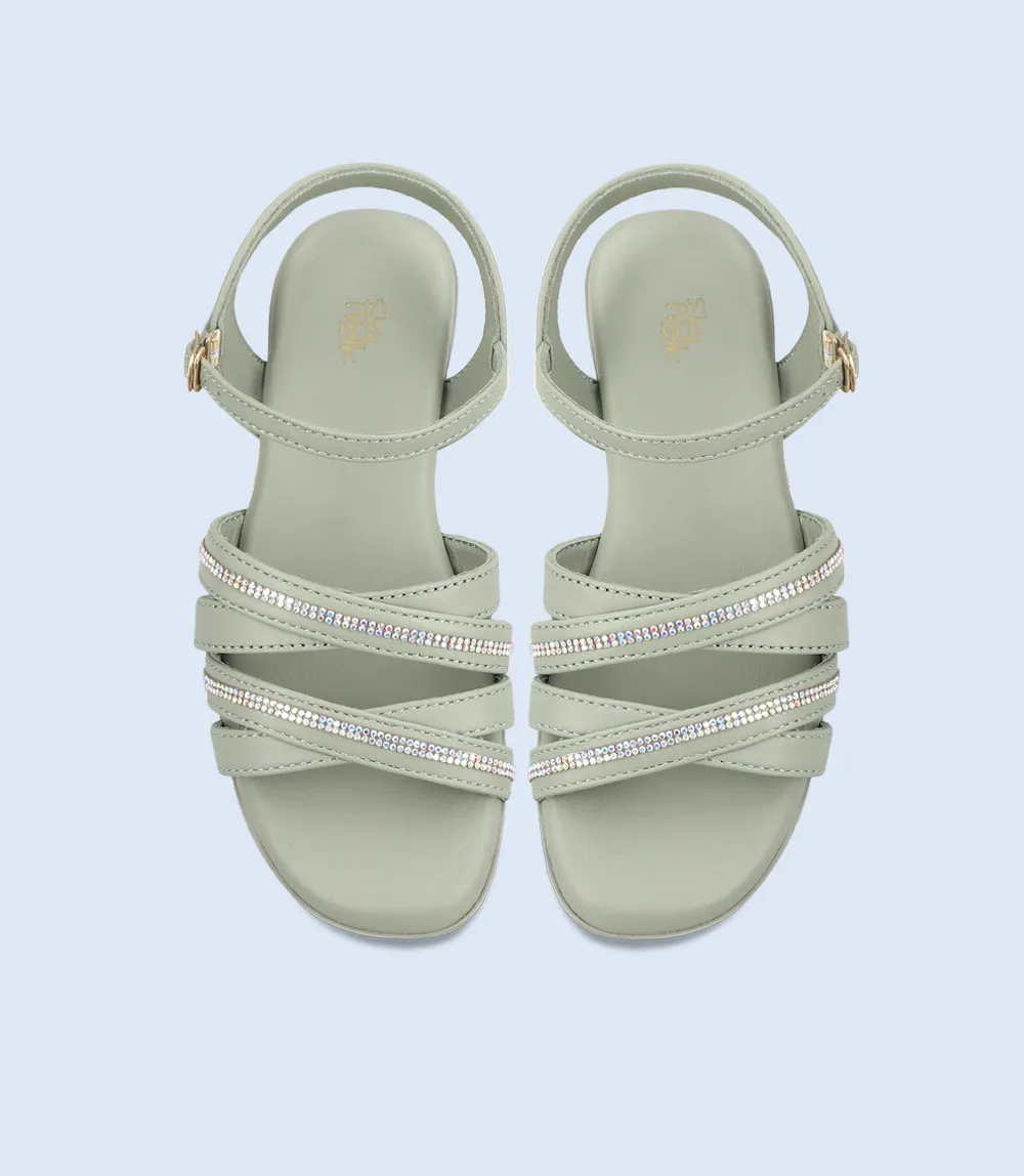 BW9520-MINT-Women Comfort Sandal