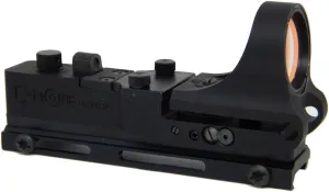C-MORE Systems Tactical Railway Red Dot Sight with Click Switch