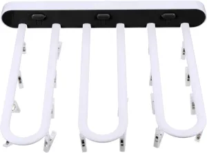 Cabilock Press Storage Rack Multifunction Laundry Rack Socks Drying Strong Clamp Force