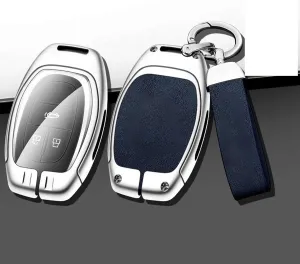 Car Zinc Alloy Leather Key Case Cover ,for Maxus G50 Plus LDV D60 G10 G20 RV V80 V90 T60 T70 EUNIQ5 Accessories