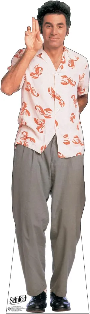 Cardboard People Cosmo Kramer Cardboard Cutout Standup - Seinfeld (TV Show)