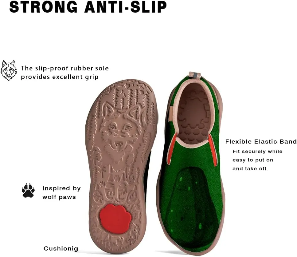 Casual Shoes for Women Art Painted Slip On Loafers Lightweight Fashion Travel Walking Sneaker