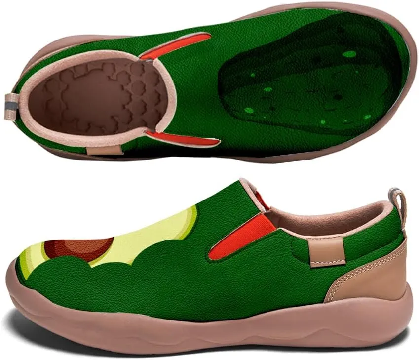 Casual Shoes for Women Art Painted Slip On Loafers Lightweight Fashion Travel Walking Sneaker