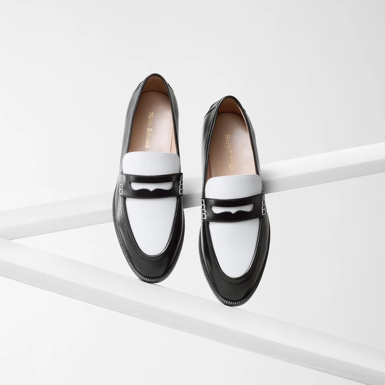 Chad Loafer | Black/white combo