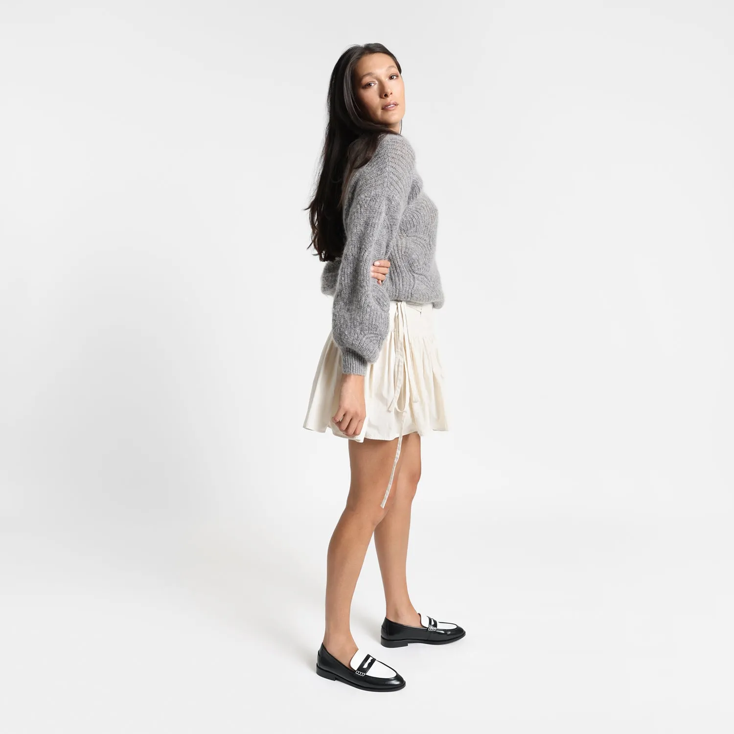 Chad Loafer | Black/white combo