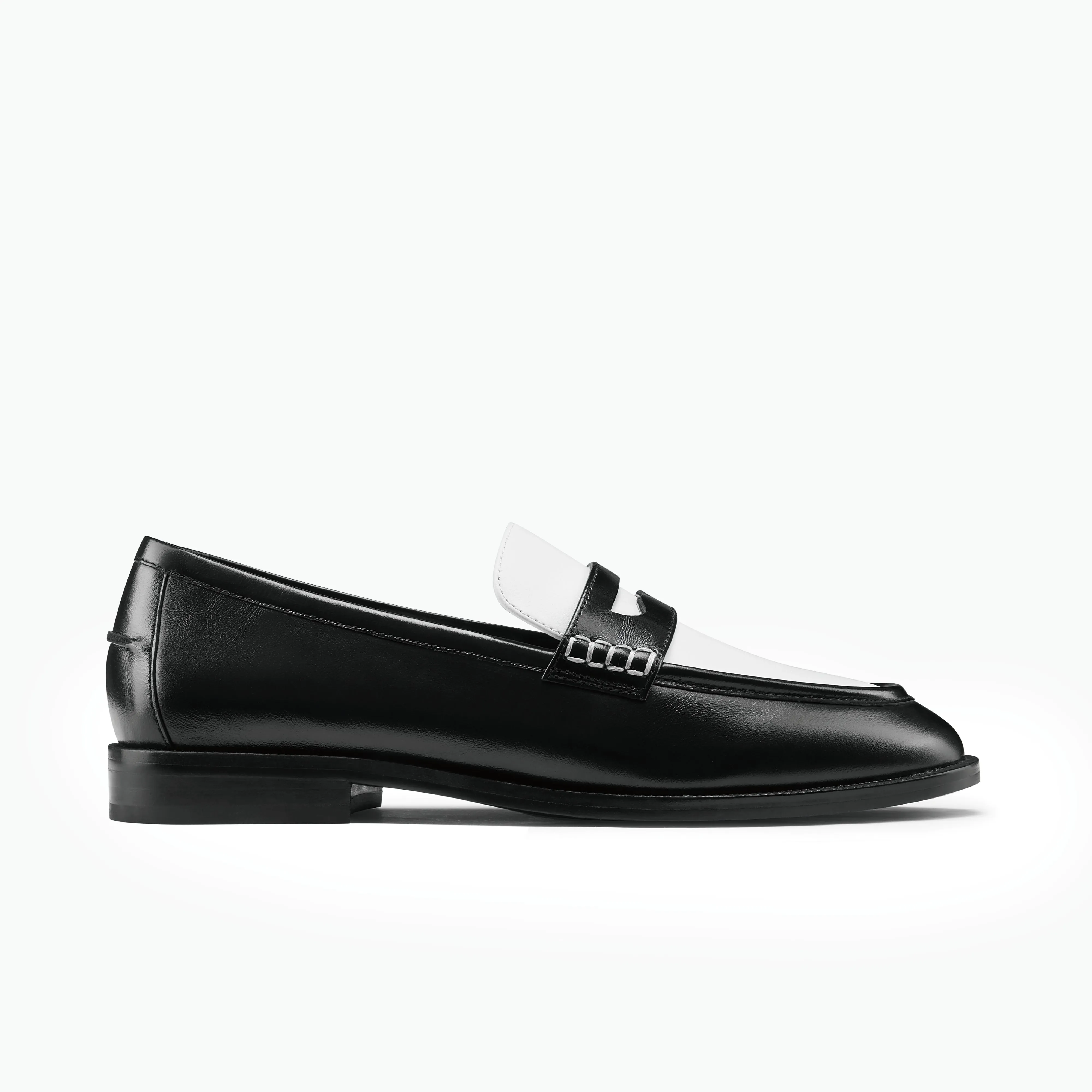 Chad Loafer | Black/white combo