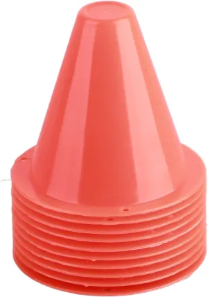 CHICIRIS 10pcs Soccer Cones with Stable Design for Marking and Controlling Football Training Sessions