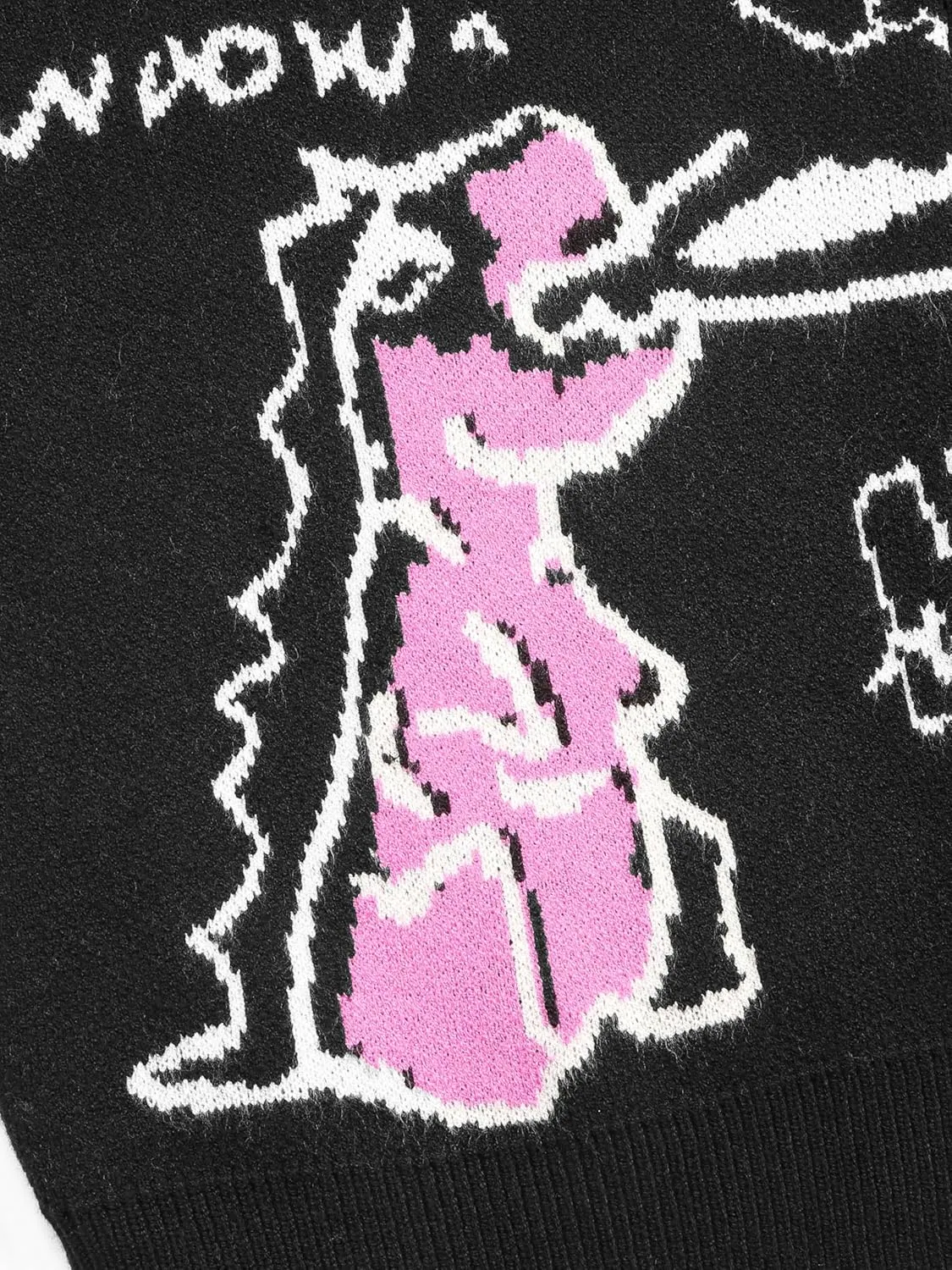 CIDER Women’s Dinosaur Cardigan Graphic Streetwear Cute Patterned Preppy Sweater