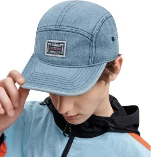 Clakllie 5 Panel Flat Brim Baseball Cap - Washed Cotton, Vintage Dad Hat for Men & Women Street Style Trucker Cap Hip Hop Hat