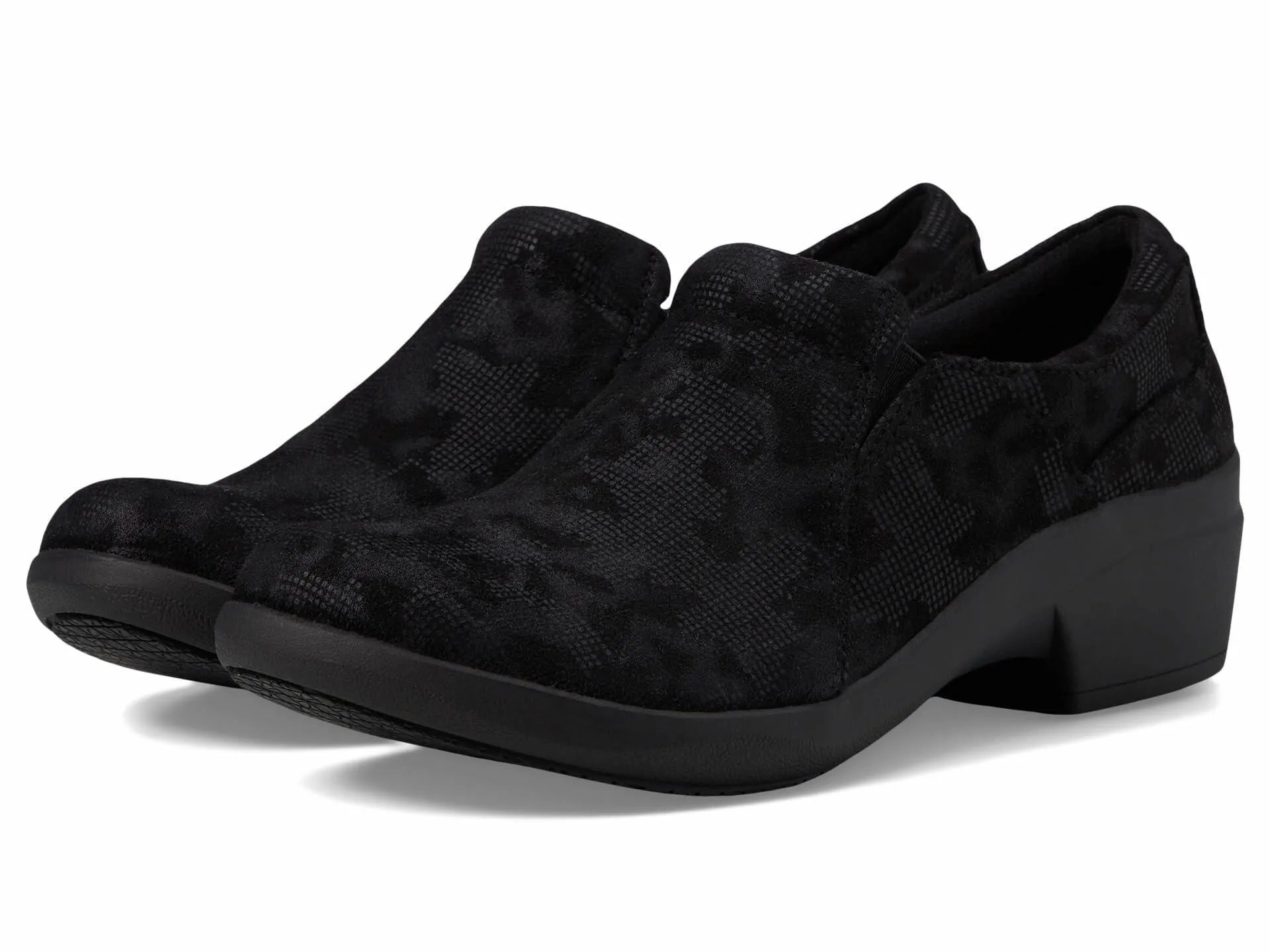 Clarks Women's Talene Pace Loafer, Black Interest, 7.5 - Like New