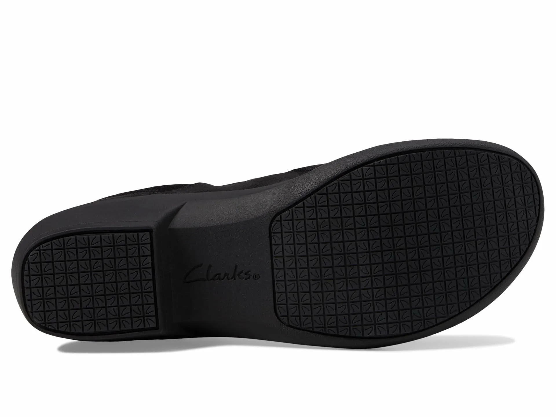 Clarks Women's Talene Pace Loafer, Black Interest, 7.5 - Like New