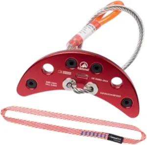 Climbing Hanger Climbing Anchor Easy to Install Fixed Point 15kN for Engineering Rappelling Camping Outdoor Work