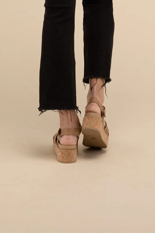Comfort Platform Heel Sandals