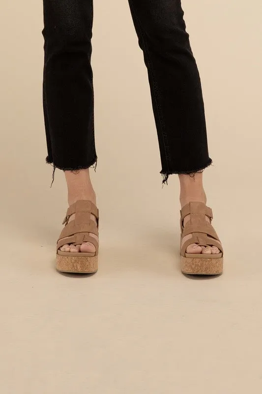 Comfort Platform Heel Sandals
